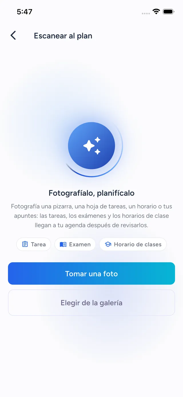 Escaneo con IA