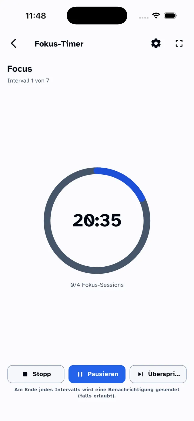 Fokus-Timer